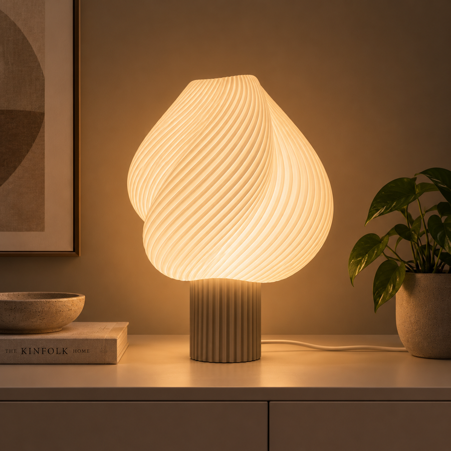 3D Printed PLA Accent Lamp – Design II