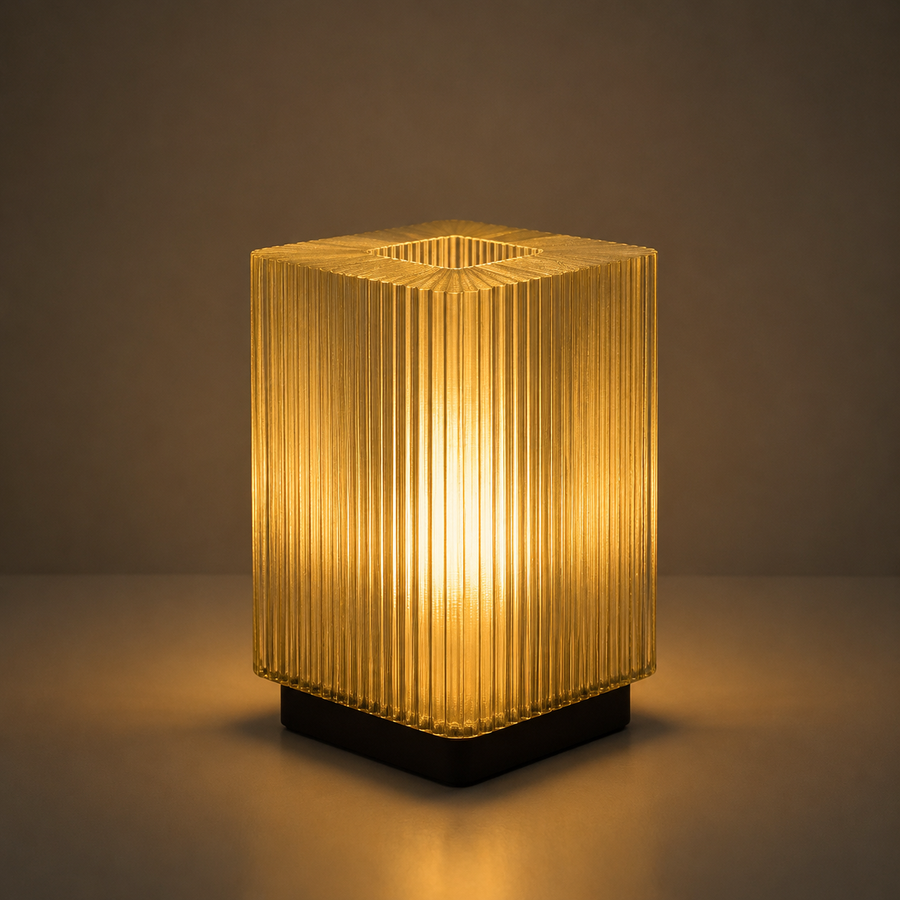 3D Printed PLA Accent Lamp – Design III